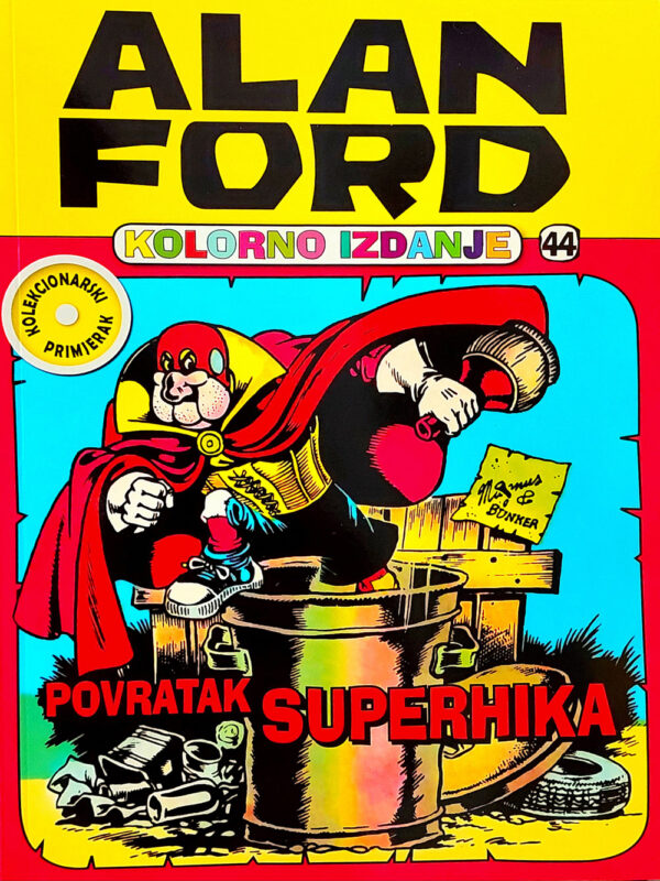 Alan Ford kolor 44 <br> Povratak Superhika