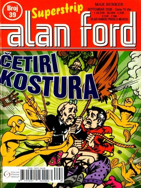 Alan Ford 39 <br> Četiri kostura