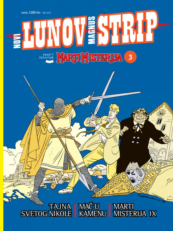Novi Lunov Magnus Strip 3 <br>Marti Misterija (Korica A)