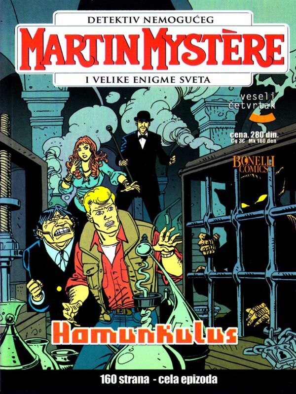 Marti Misterija 15 <br>Homunkulus