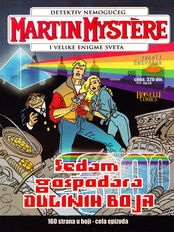 Marti Misterija 22 <br>Sedam gospodara duginih boja
