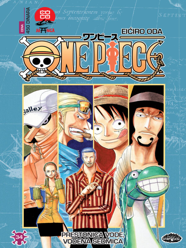 One Piece 34 <br> Prestonica vode, vodena sedmica