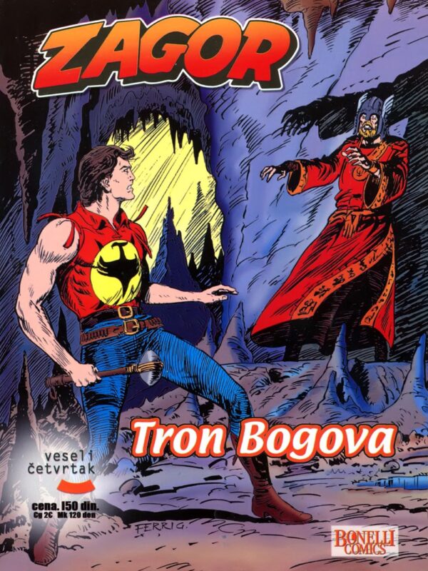 Zagor 14 <br>Tron bogova