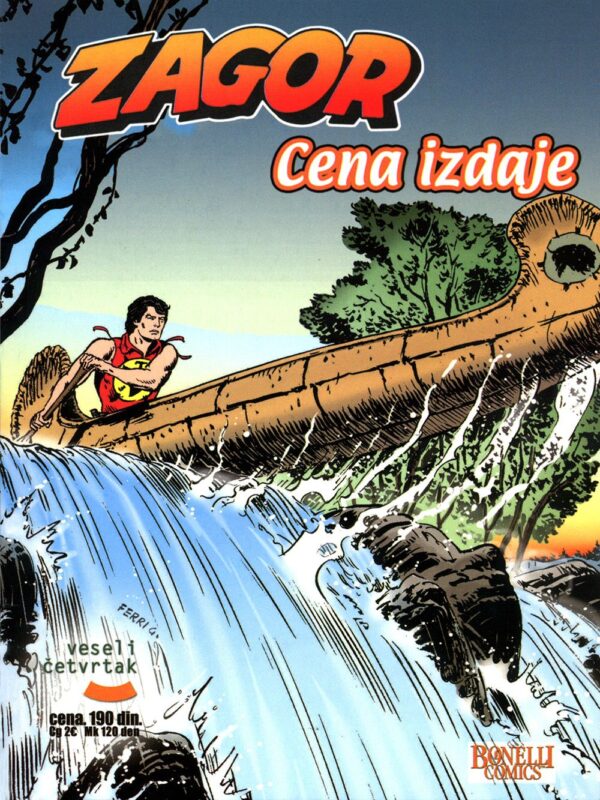 Zagor 43 <br>Cena izdaje