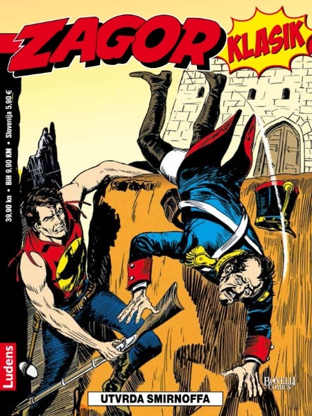 Zagor klasik 40 <br>Utvrda Smirnoffa (Korica A)