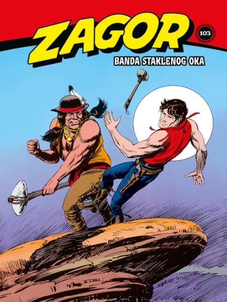 Zagor kolor 103 <br>Banda Staklenog Oka