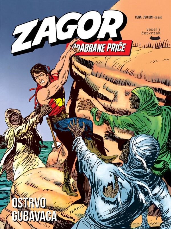 Zagor Odabrane priče 72 <br> Ostrvo gubavaca