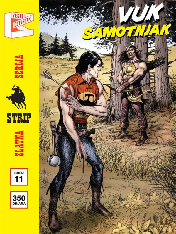 Zlatna Serija 11 (Korica B) <br> Zagor <br>Vuk samotnjak