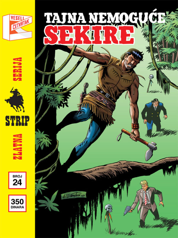 Zlatna Serija 24 (Korica C) <br>Marti Misterija <br>Tajna nemoguće sekire