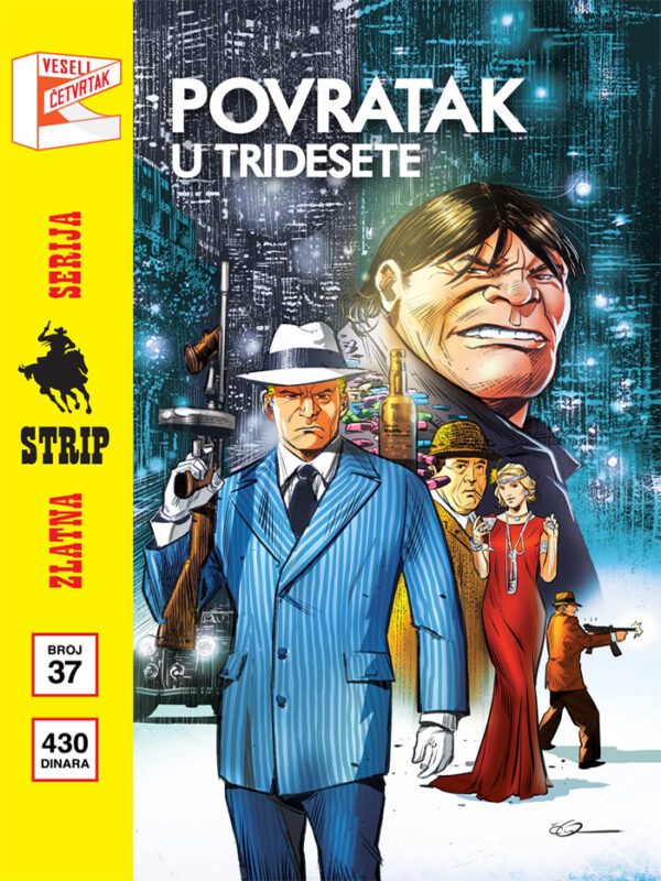 Zlatna Serija 37 (Korica B) <br> Marti Misterija <br>Povratak u tridesete