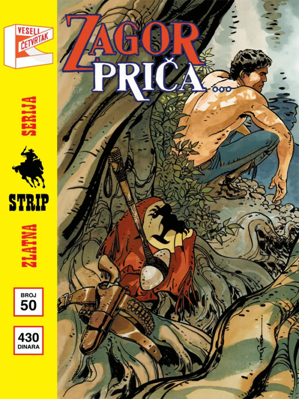 Zlatna Serija 50 (Korica B) <br> Zagor <br>Zagor priča...