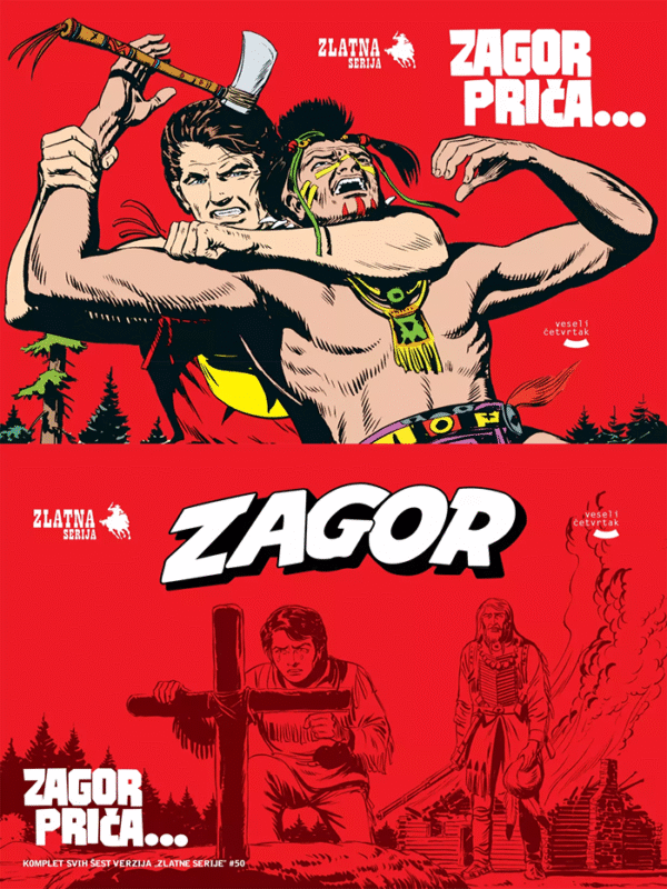 Zlatna Serija 50 (Kofer) <br>Zagor <br>Zagor priča...
