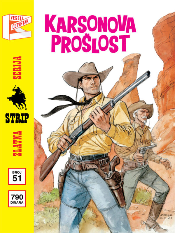 Zlatna Serija 51 (Korica B) <br> Teks <br>Karsonova prošlost