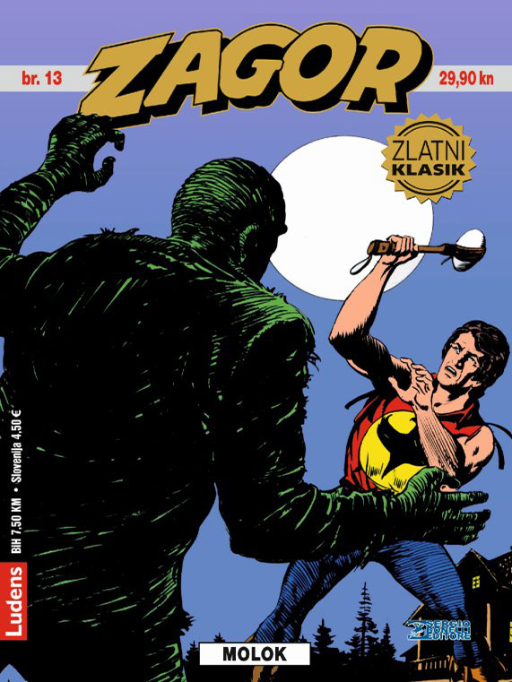 Zagor Zlatni klasik 13 <br>Molok