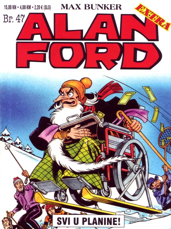 Alan Ford Extra 47 <br> Svi u planine!