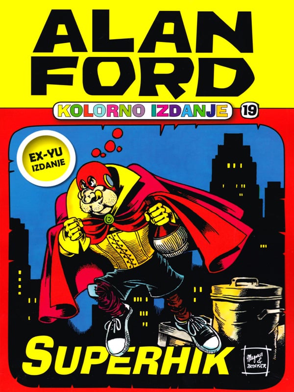 Alan Ford Kolor 19 <br> Superhik