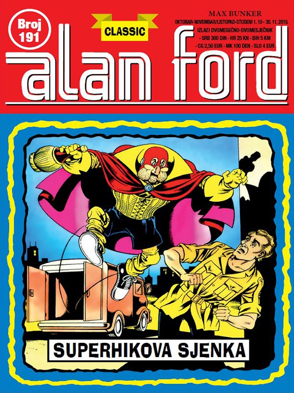 Alan Ford 191 <br> Superhikova sjenka