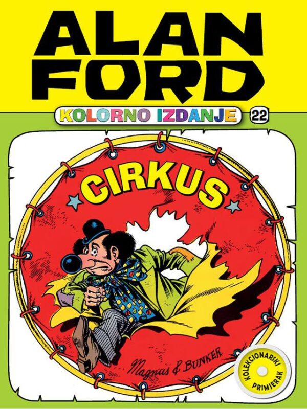 Alan Ford Kolor 22 <br> Cirkus