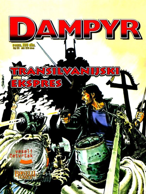 Dampyr 21 <br>Transilvanijski ekspres