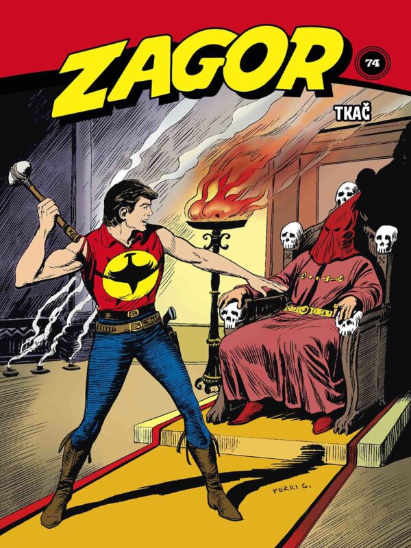 Zagor kolor 74 <br>Tkač