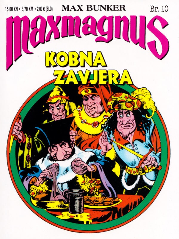Maxmagnus 10 <br> Kobna zavjera (meke korice)