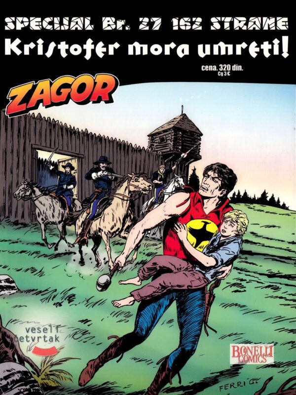 Zagor Specijal 27 <br>Kristofer mora umreti!