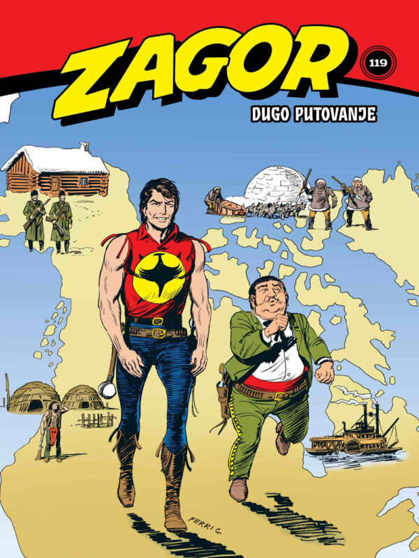 Zagor kolor 119 <br> Dugo putovanje
